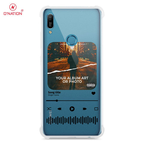 Huawei Y6 2019 / Y6 Prime 2019 Cover - Personalised Album Art Series - 4 Designs - Clear Phone Case - Soft Silicon Borders