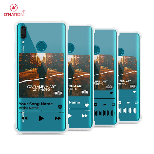 Huawei Y9 2019 Cover - Personalised Album Art Series - 4 Designs - Clear Phone Case - Soft Silicon Borders