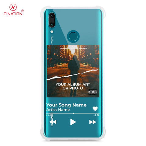 Huawei Y9 2019 Cover - Personalised Album Art Series - 4 Designs - Clear Phone Case - Soft Silicon Borders