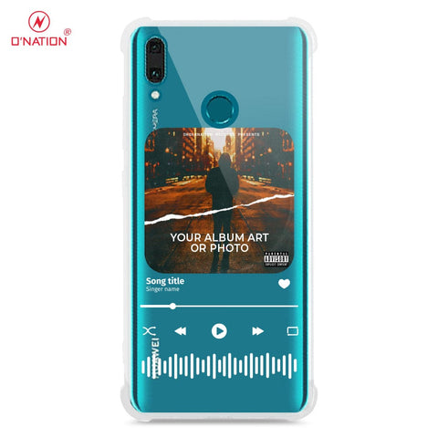 Huawei Y9 2019 Cover - Personalised Album Art Series - 4 Designs - Clear Phone Case - Soft Silicon Borders