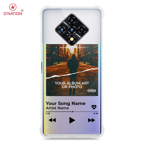 Infinix Zero 8 Cover - Personalised Album Art Series - 4 Designs - Clear Phone Case - Soft Silicon Borders